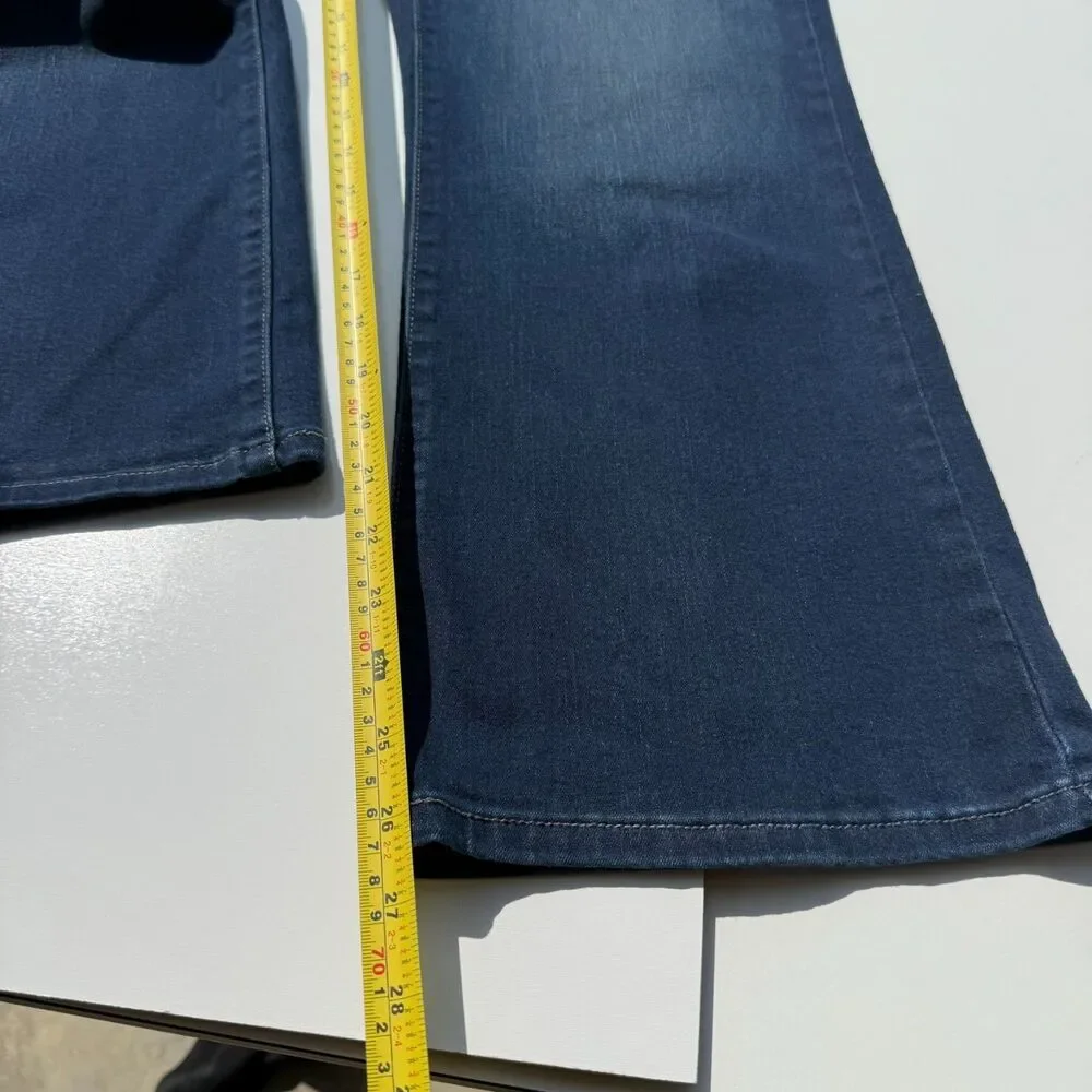 Levi’s 512 Perfectly Slimmin Bootcut Jeans Womens 16 Short Stretch Denim 32x26